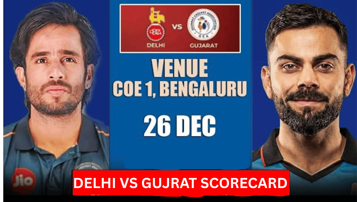 Vijay Hazare Trophy Delhi vs Gujarat